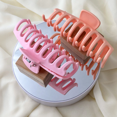 Pembe XL Saç Mandal Toka Seti