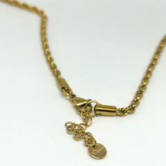 Klasik Burgu Uzun Altın Kolye