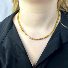 Arpa Pul Altın Kolye