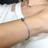 Suyolu Nazar Gümüş Bileklik