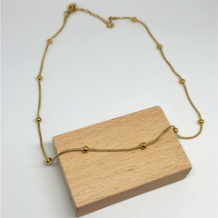 Top Zincir Altın Kolye