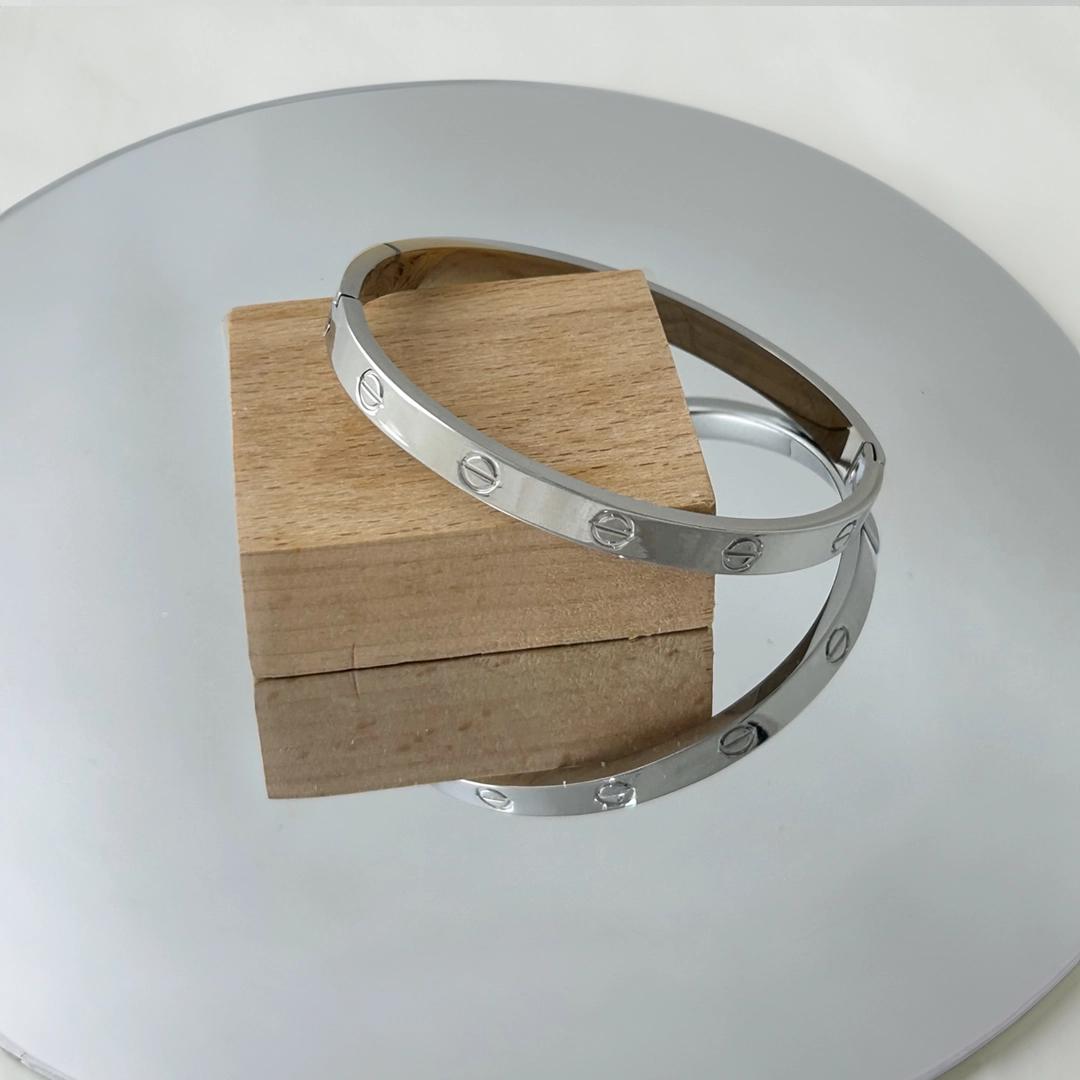 CT Kelepçe Gümüş Bileklik