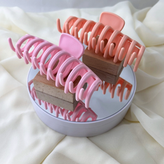 Pembe XL Saç Mandal Toka Seti