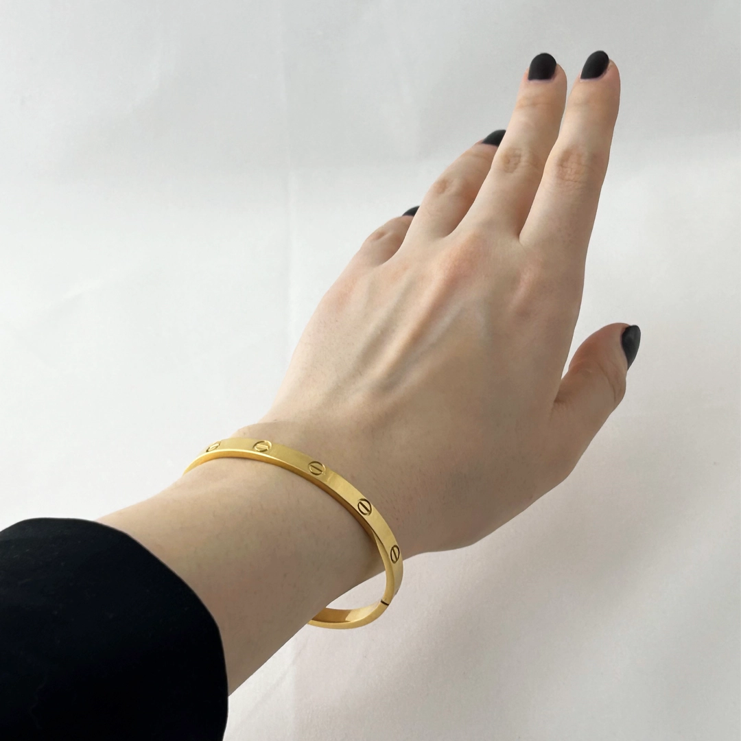 CT Kelepçe Altın Bileklik