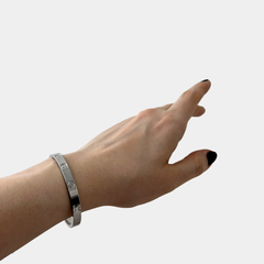 CT Kelepçe Gümüş Bileklik