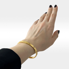 CT Kelepçe Altın Bileklik