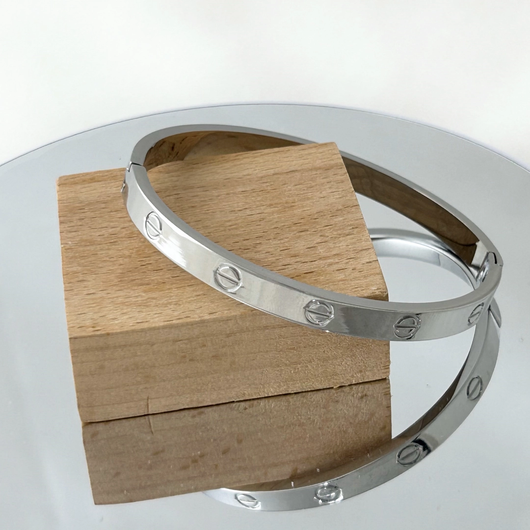 CT Kelepçe Gümüş Bileklik