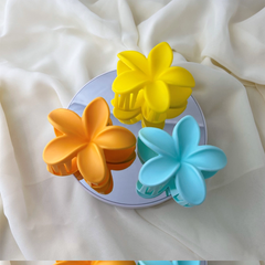 Sarı Turuncu Turkuvaz Lotus Toka Seti