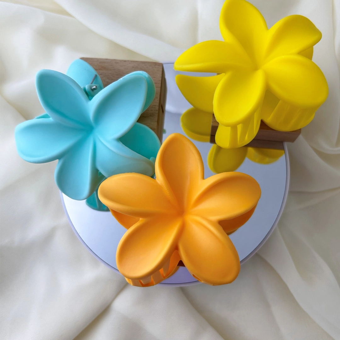 Sarı Turuncu Turkuvaz Lotus Toka Seti