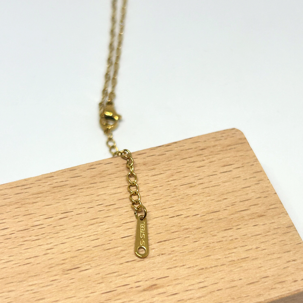 Kalp Singapur Zincir Altın Kolye