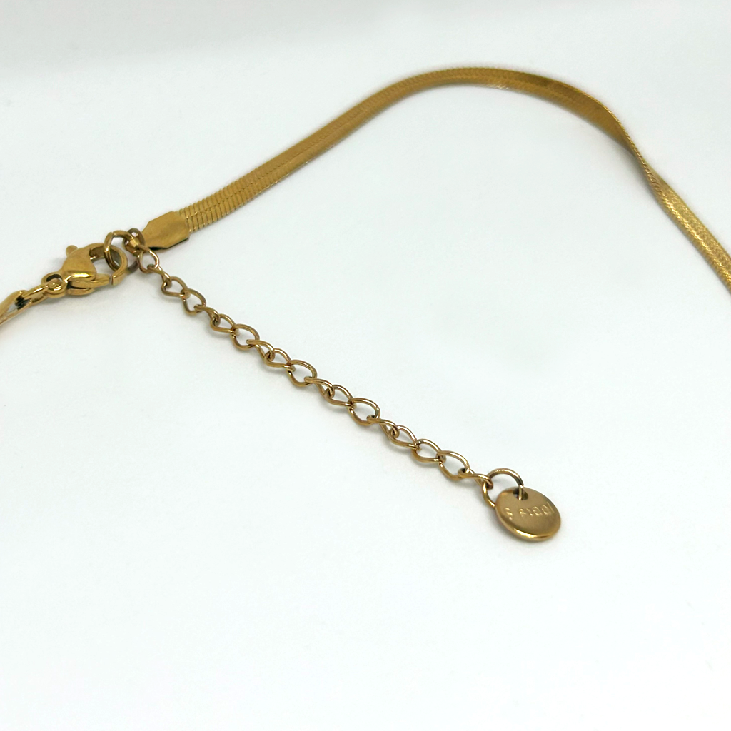 İtalyan Zincir Arı Çelik Kolye