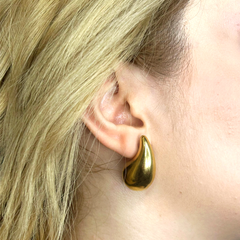 Bottega Altın Damla Küpe