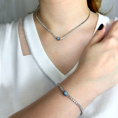 Suyolu Nazar Gümüş Bileklik