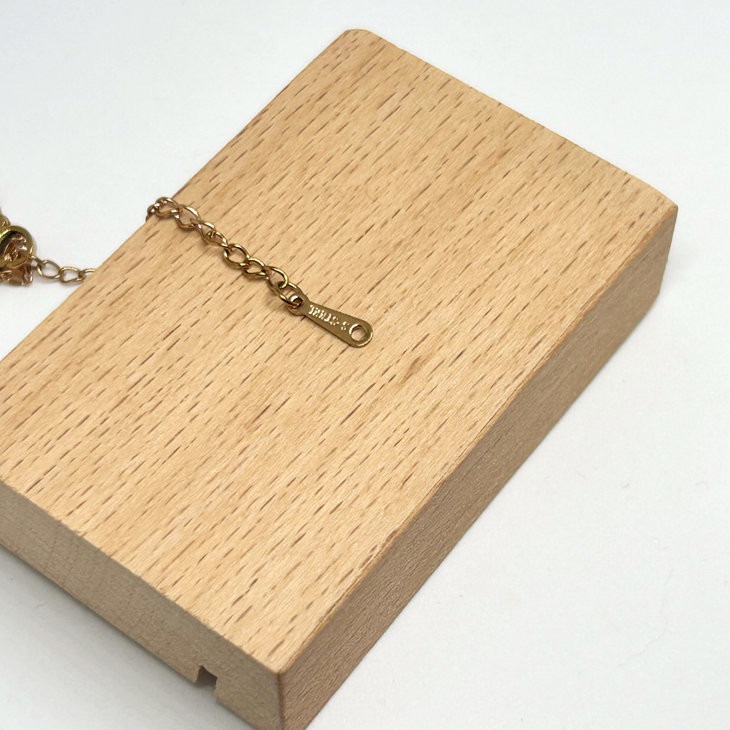 Çınar Yaprağı Rose Gold Kolye